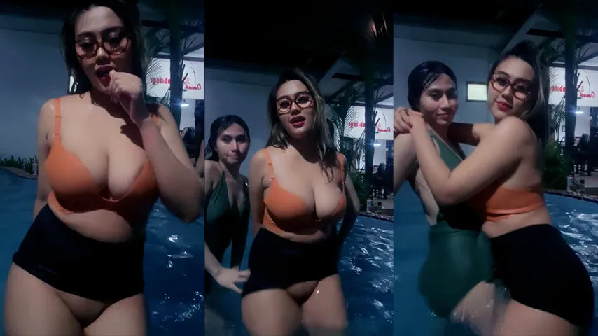 Bokep Indo Miya Bareng Bestie di Kolam Renang